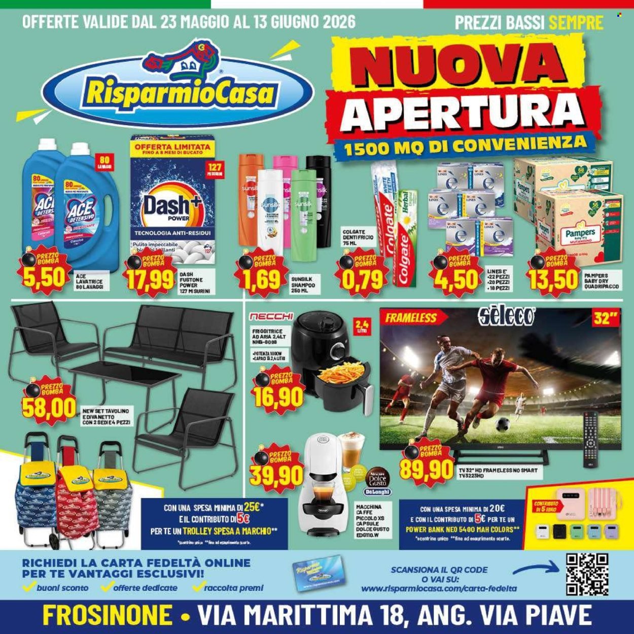 Volantino RISPARMIO CASA - Da sabato 23 maggio 2026
