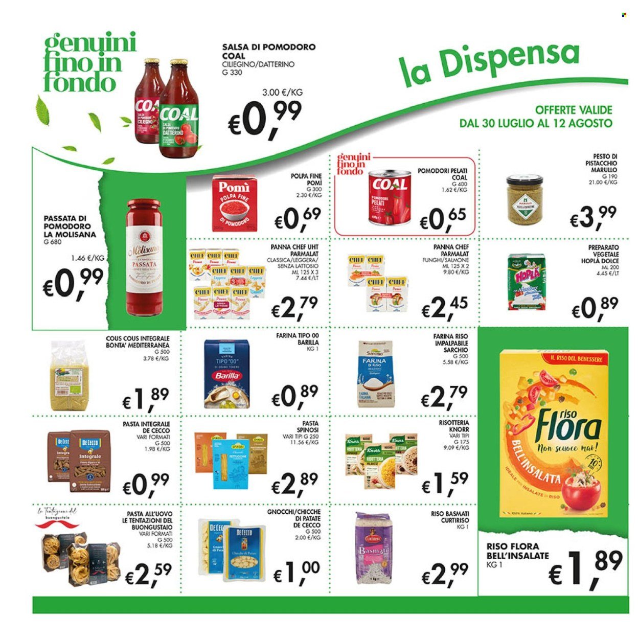 Volantino COAL - Da giovedì 30 luglio 2026