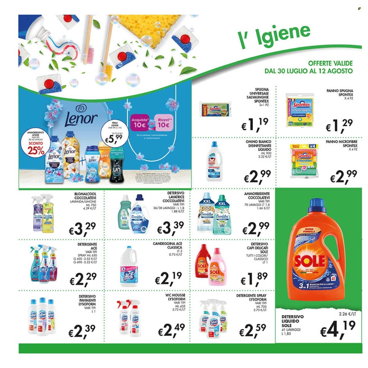 Volantino COAL - Da giovedì 30 luglio 2026
