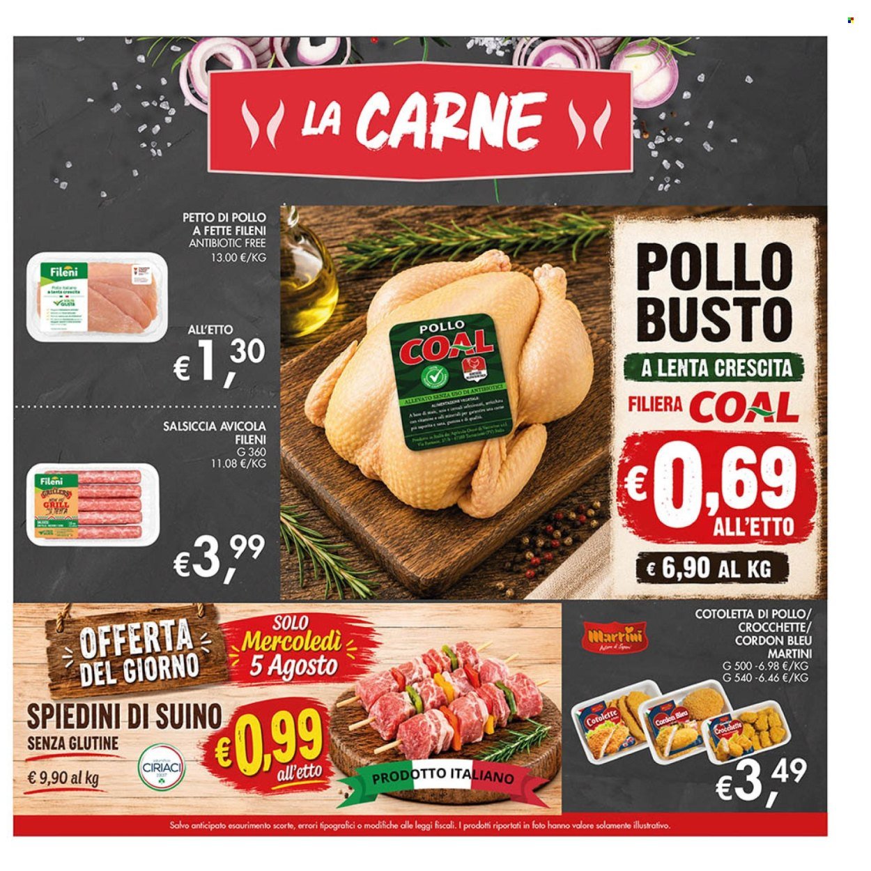 Volantino COAL - Da giovedì 30 luglio 2026