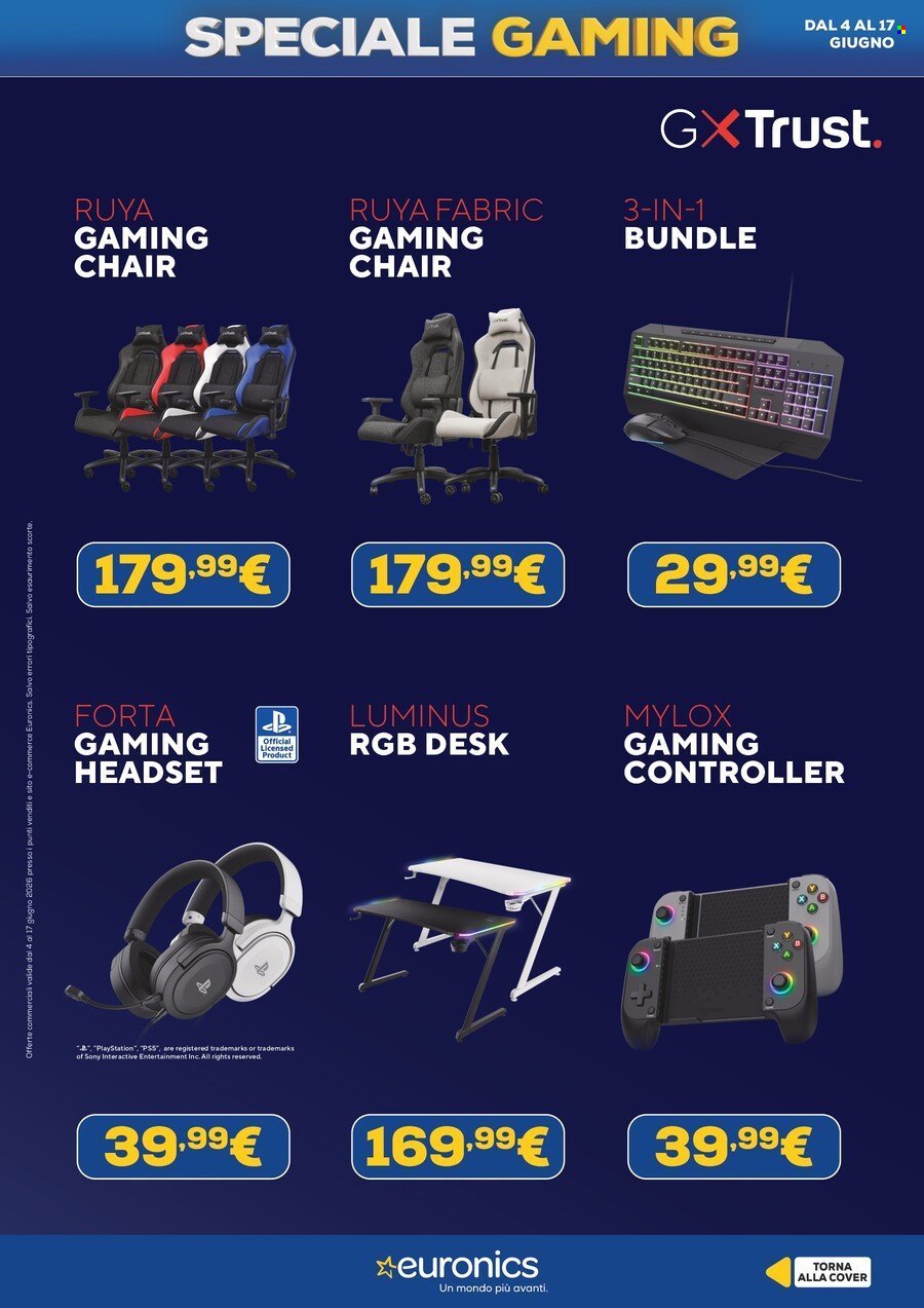 Volantino EURONICS - Speciale Gaming