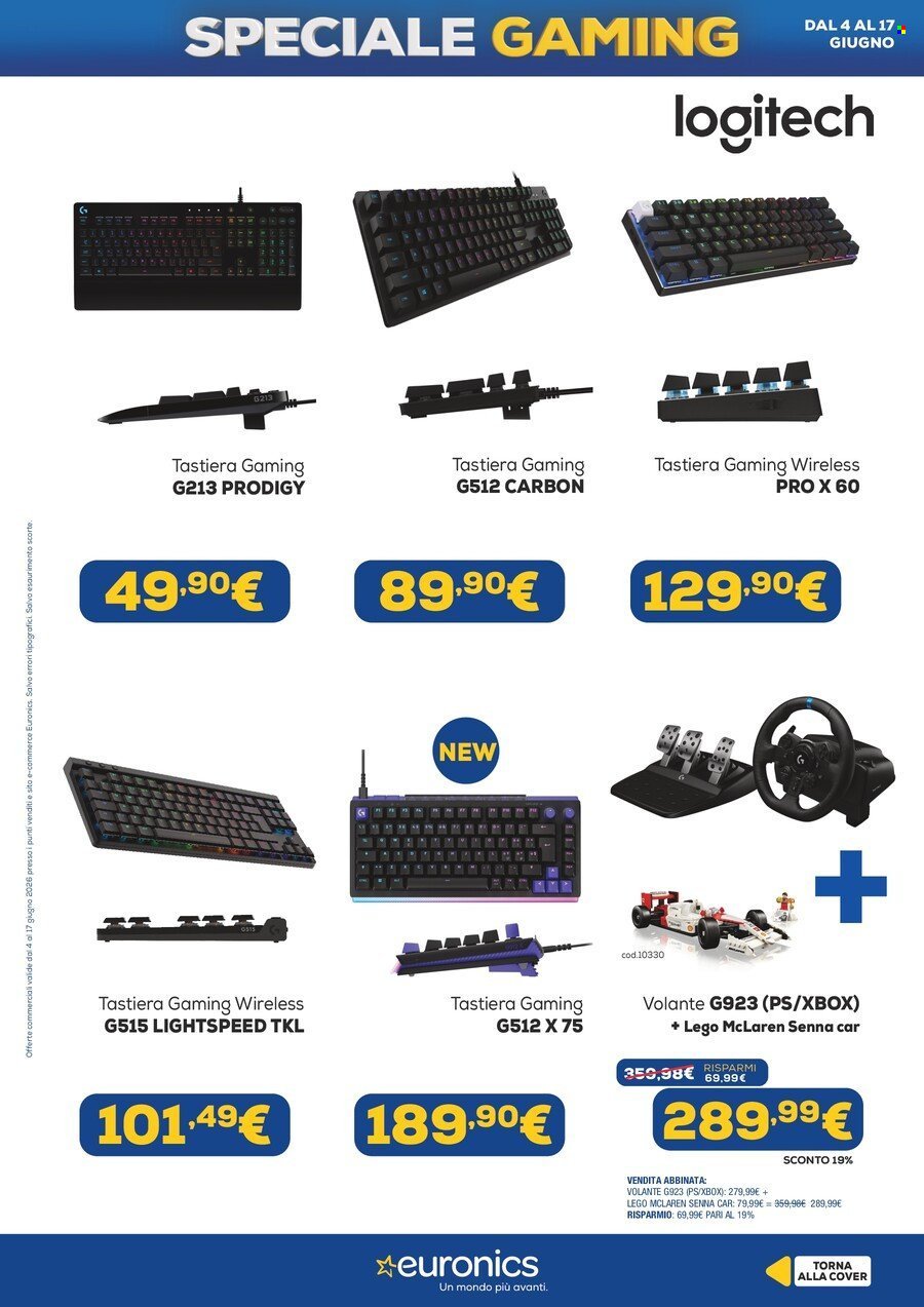Volantino EURONICS - Speciale Gaming