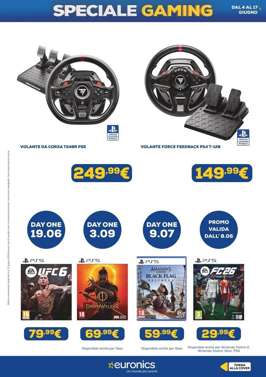 Volantino EURONICS - Speciale Gaming