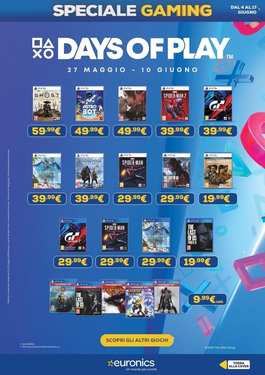 Volantino EURONICS - Speciale Gaming