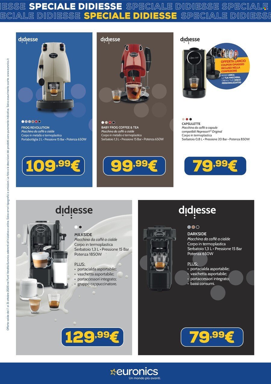 Volantino EURONICS - Speciale Didiesse