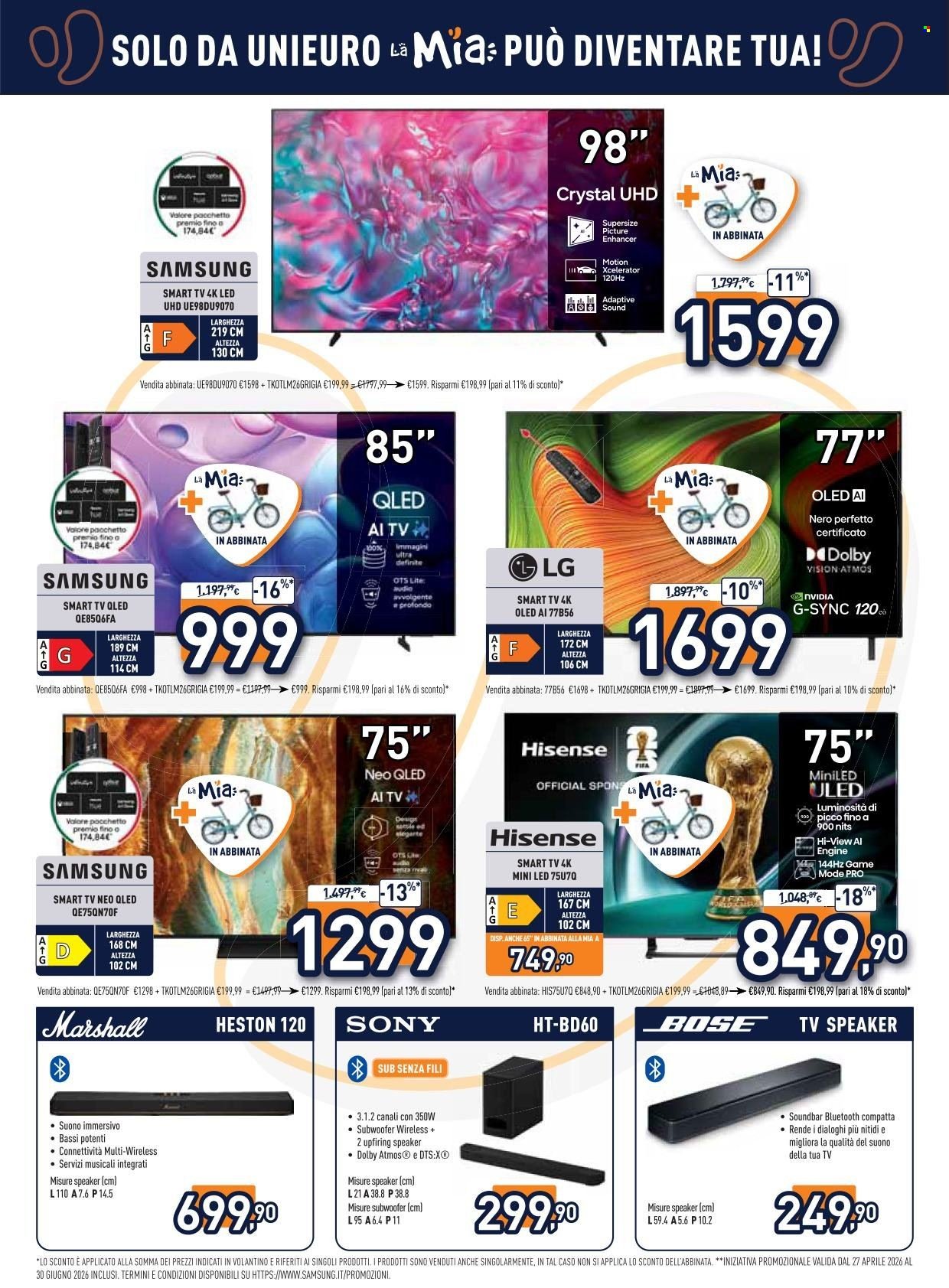 Volantino UNIEURO - La Mia