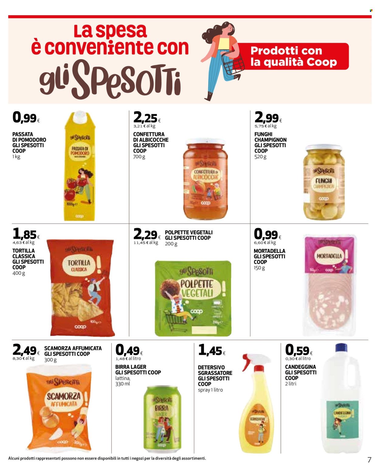 Volantino COOP - Prezzi ribassati soci