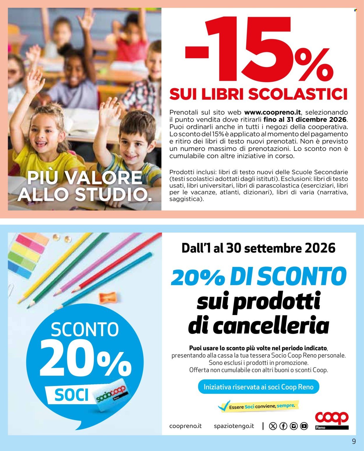Volantino COOP - Prezzi ribassati soci