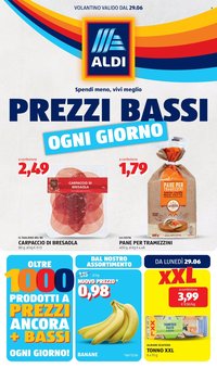Volantino ALDI - Prezzi Bassi