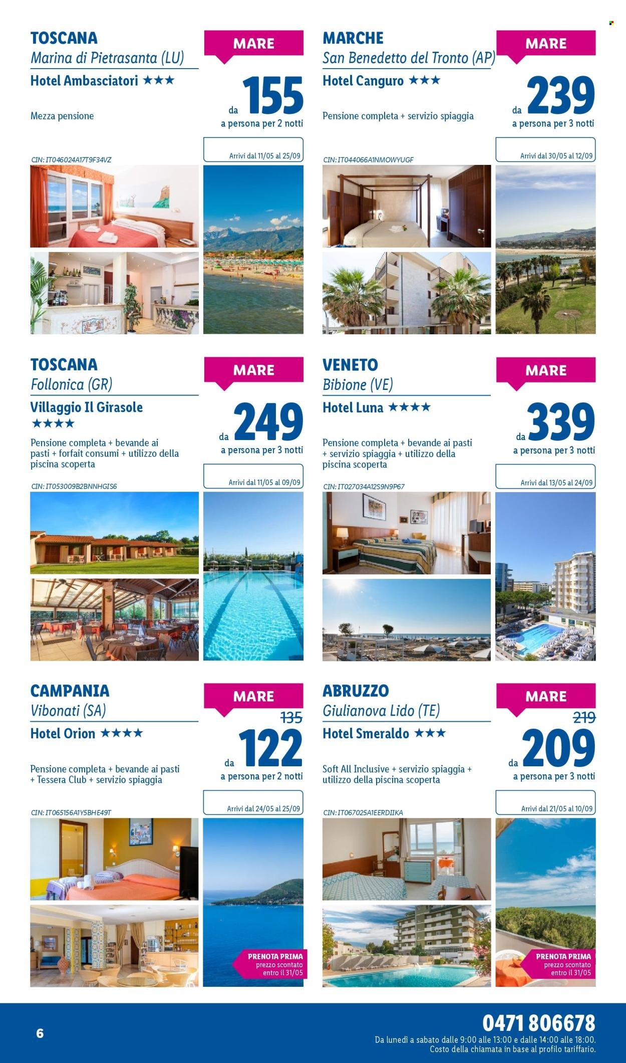 Volantino LIDL - I viaggi del mese (2026-05-01 - 2026-05-31)