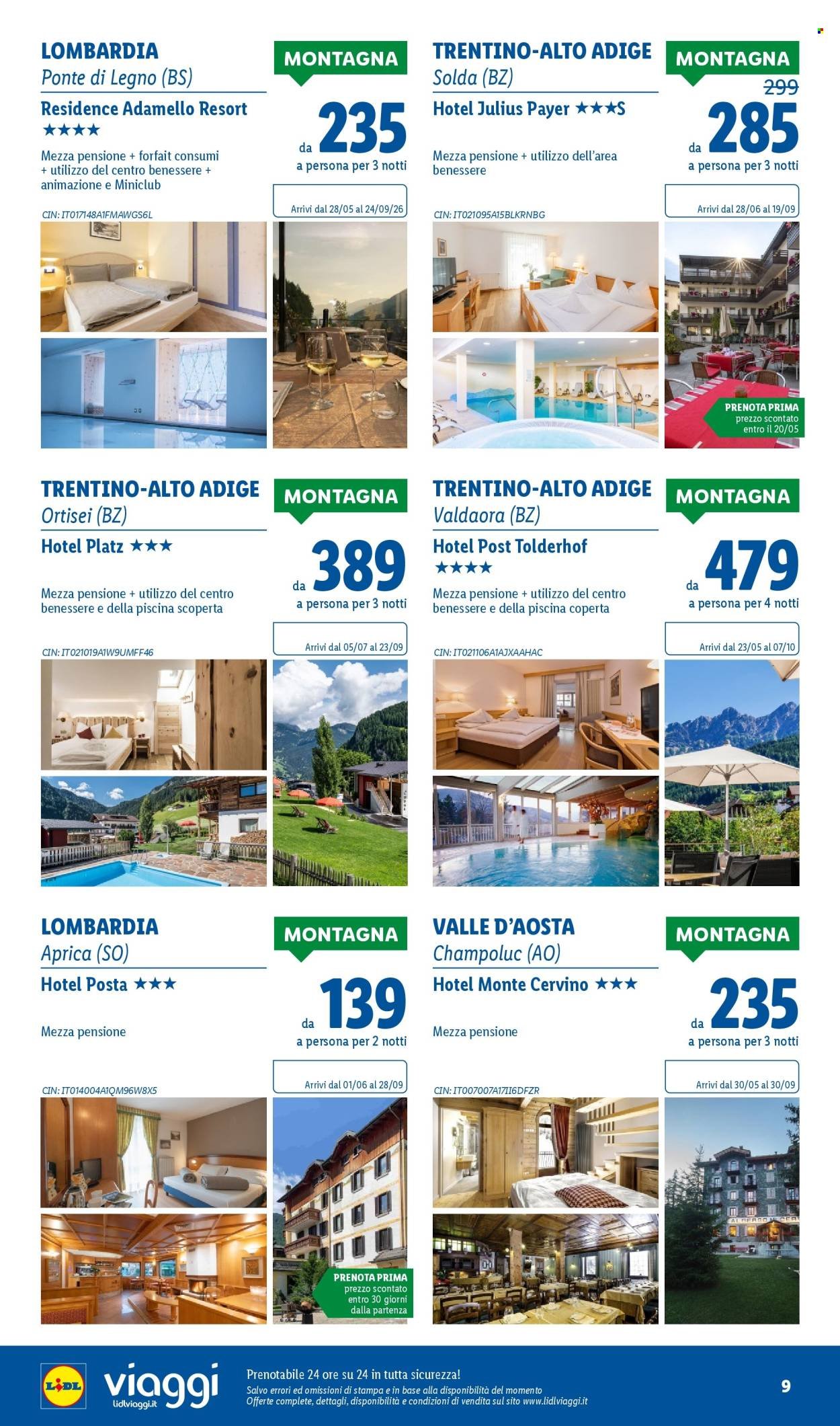 Volantino LIDL - I viaggi del mese (2026-05-01 - 2026-05-31)