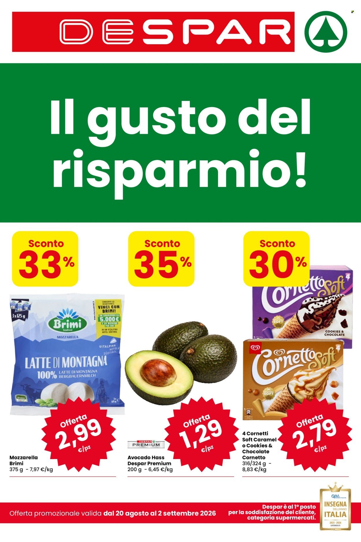 Volantino DESPAR - Il gusto del risparmio