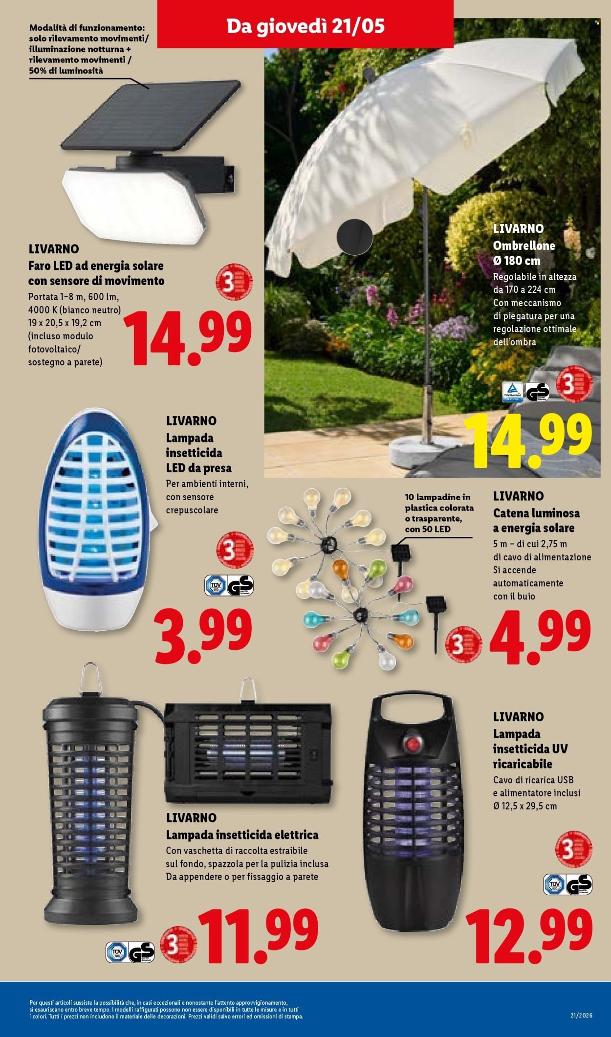 Volantino LIDL - Sotto Prezzi (2026-05-21 - 2026-05-27)