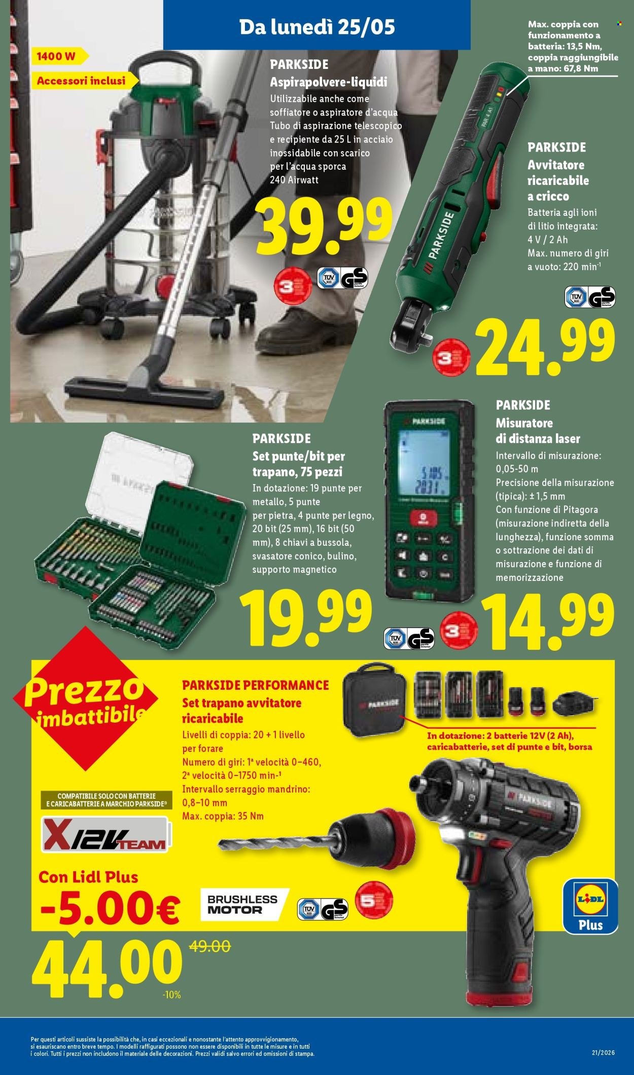 Volantino LIDL - Sotto Prezzi (2026-05-21 - 2026-05-27)