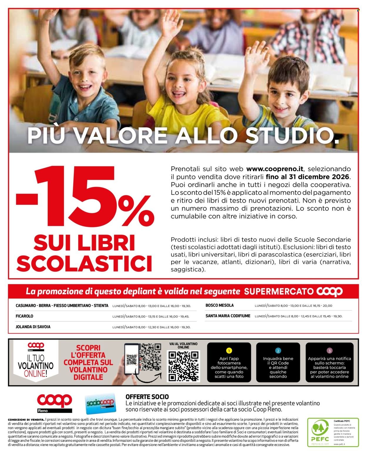 Volantino COOP - Offerte per te