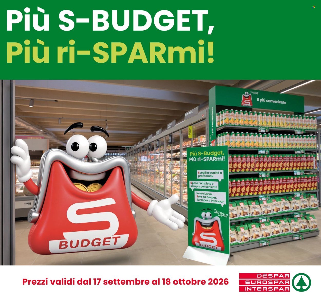 Volantino DESPAR - S-Budget