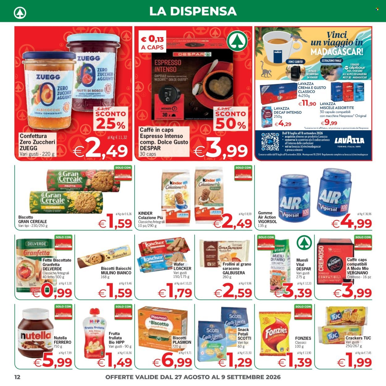 Volantino EUROSPAR - Sconti Grandi Marche