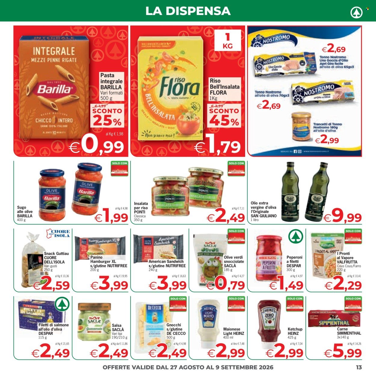 Volantino EUROSPAR - Sconti Grandi Marche