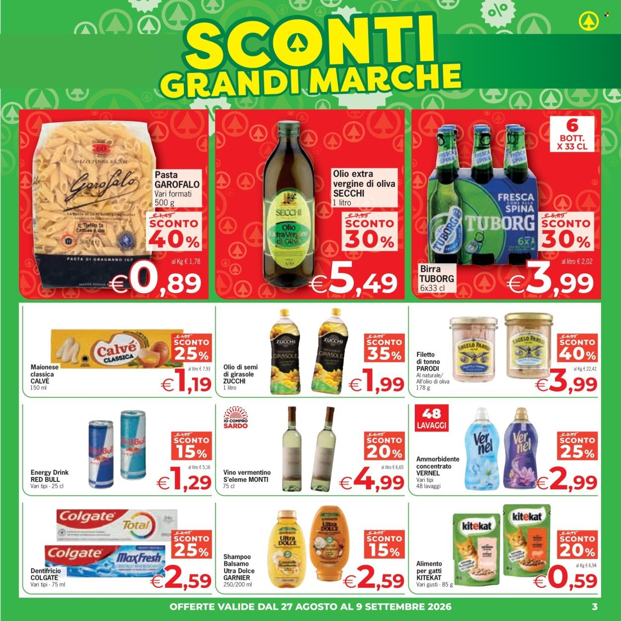 Volantino EUROSPAR - Sconti Grandi Marche