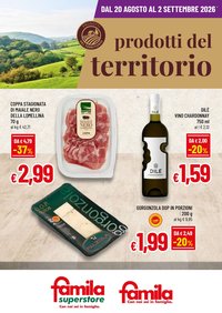 Volantino FAMILA - PRODOTTI DEL TERRITORIO