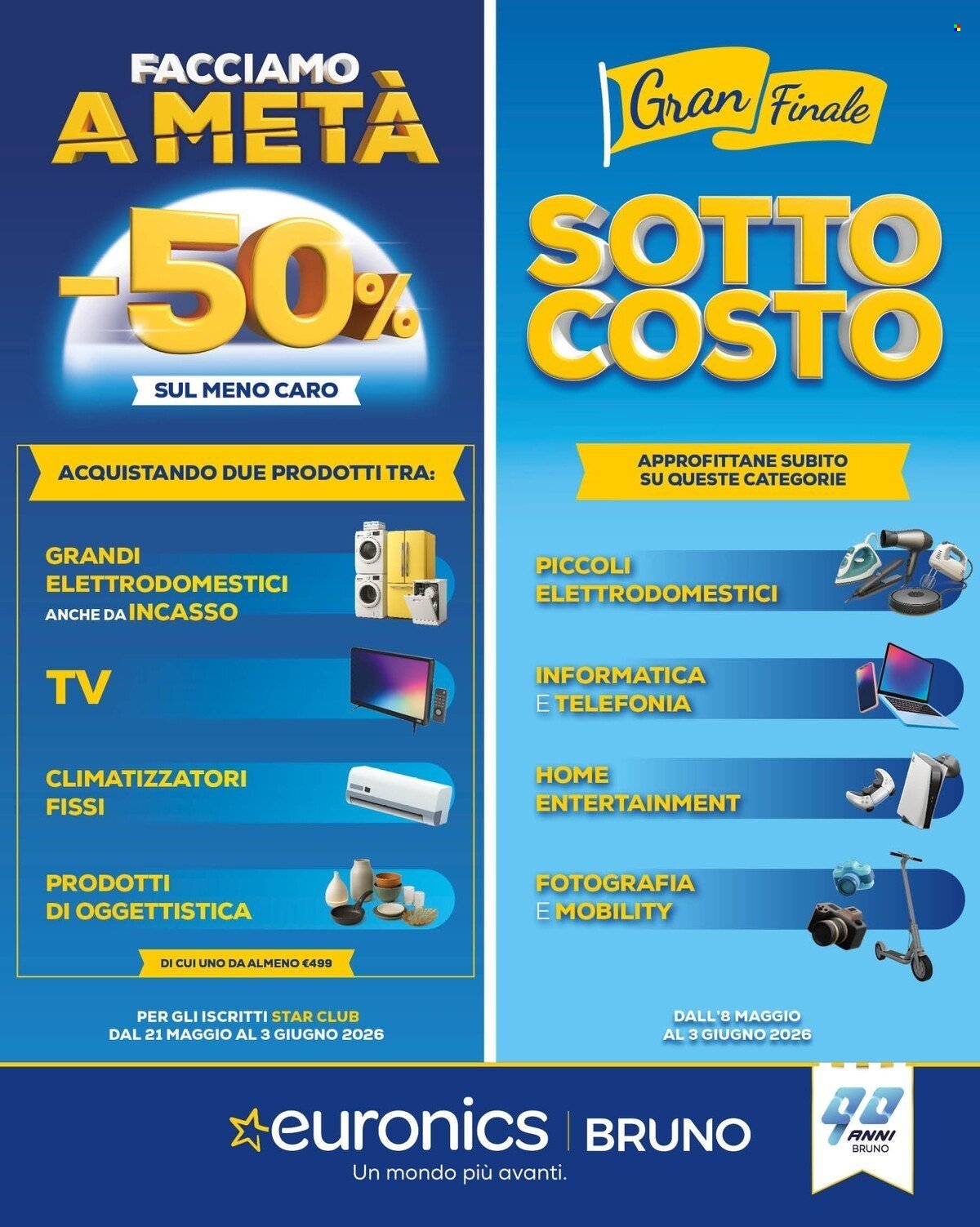 Volantino EURONICS - SOTTOCOSTO GRAN FINALE (2026-05-21 - 2026-06-03)