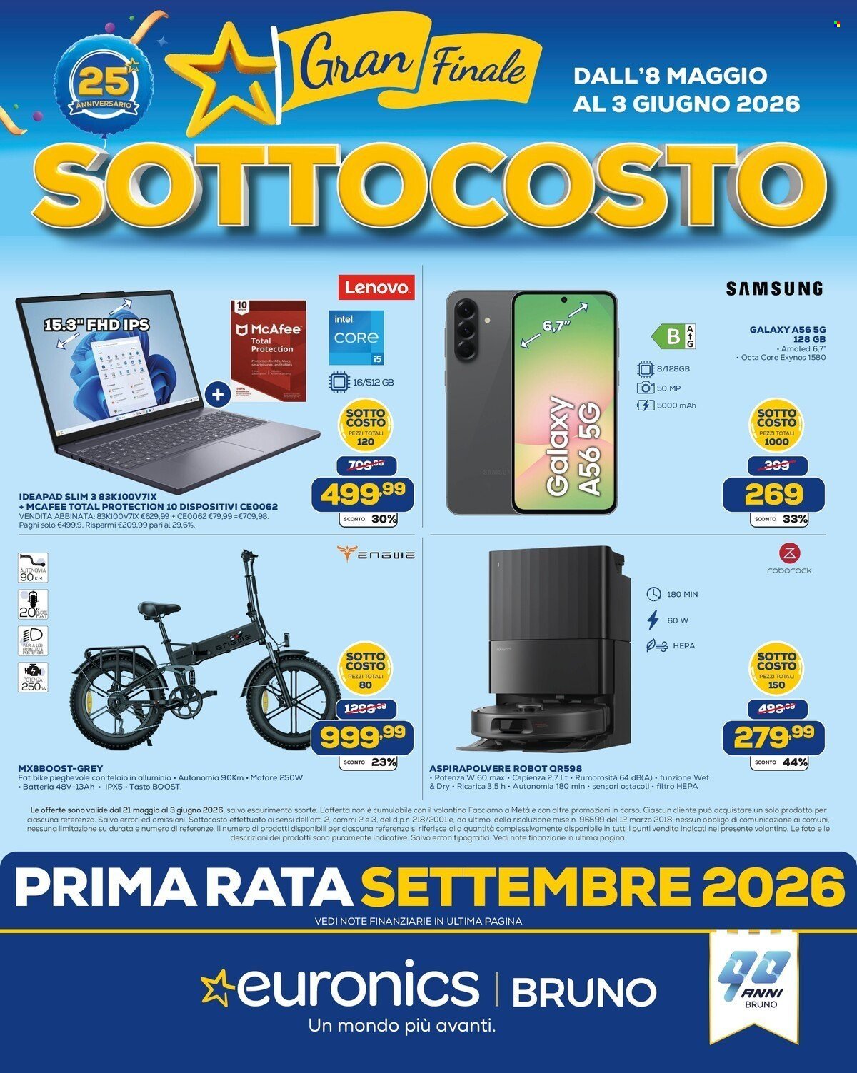 Volantino EURONICS - SOTTOCOSTO GRAN FINALE (2026-05-21 - 2026-06-03)