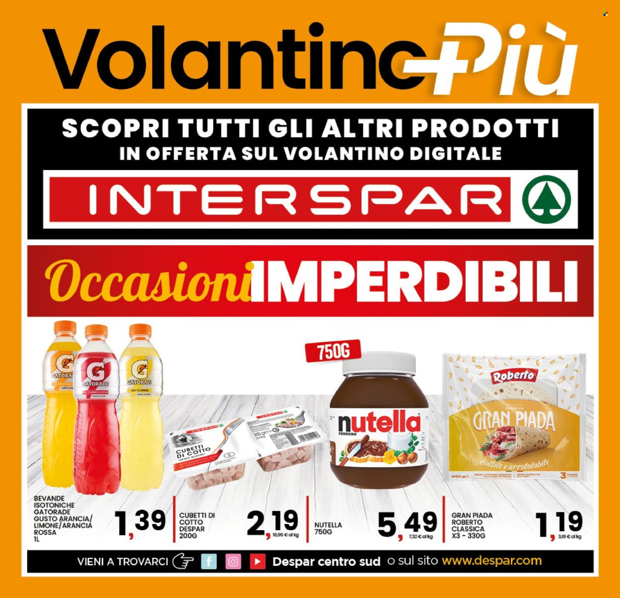 Volantino INTERSPAR - Da lunedì 29 giugno 2026