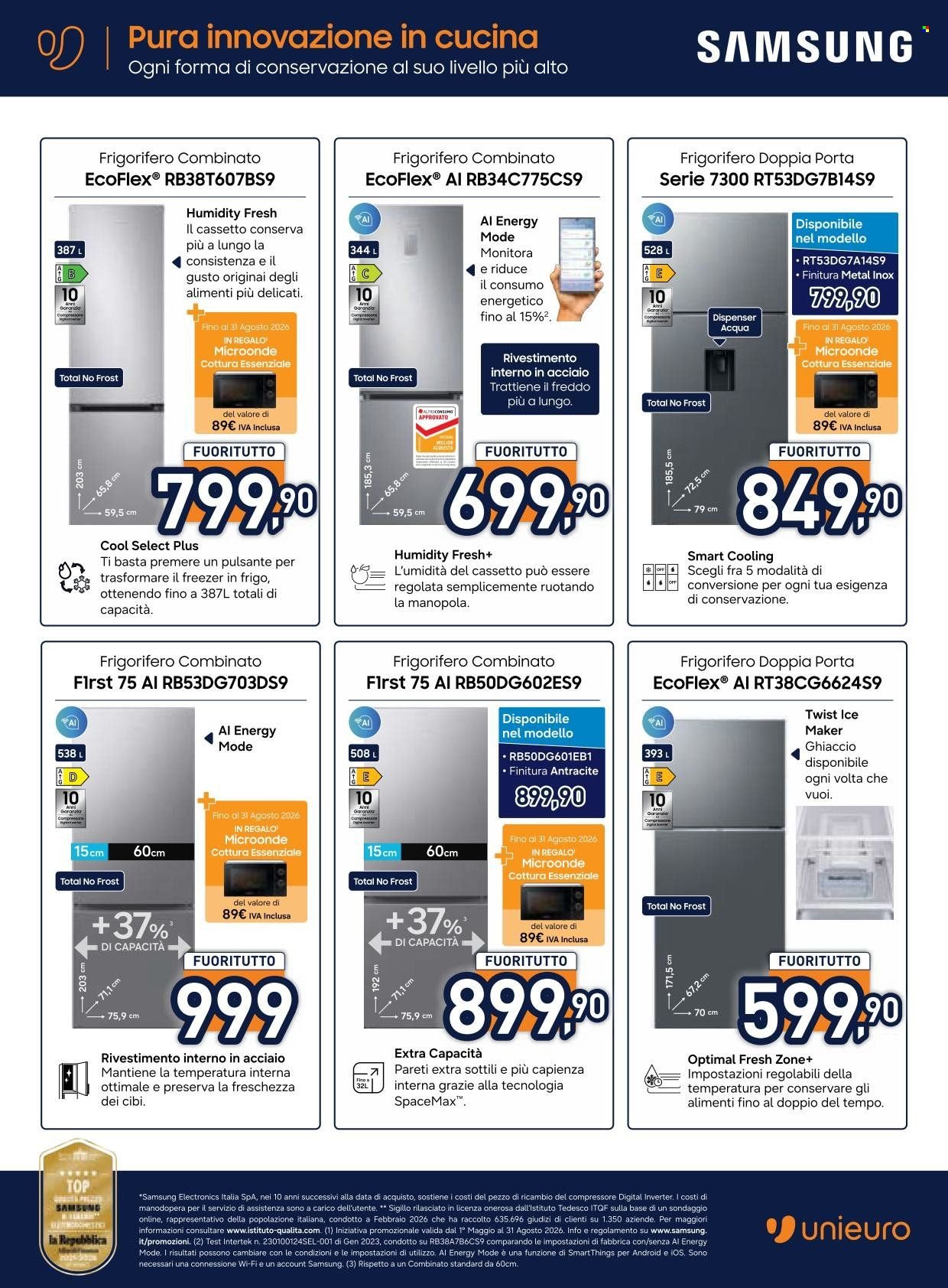 Volantino UNIEURO - Il VeroFuoritutto