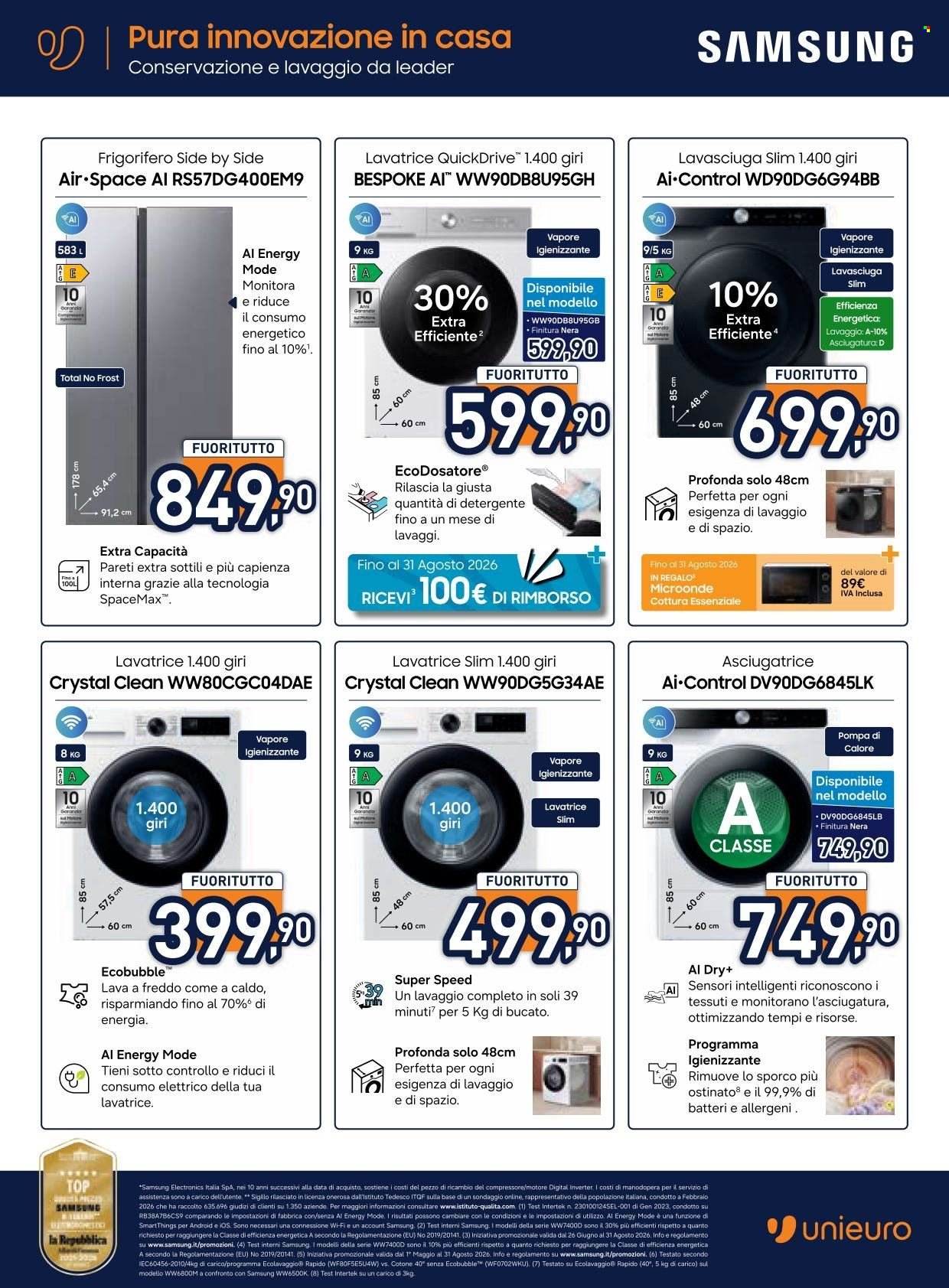 Volantino UNIEURO - Il VeroFuoritutto