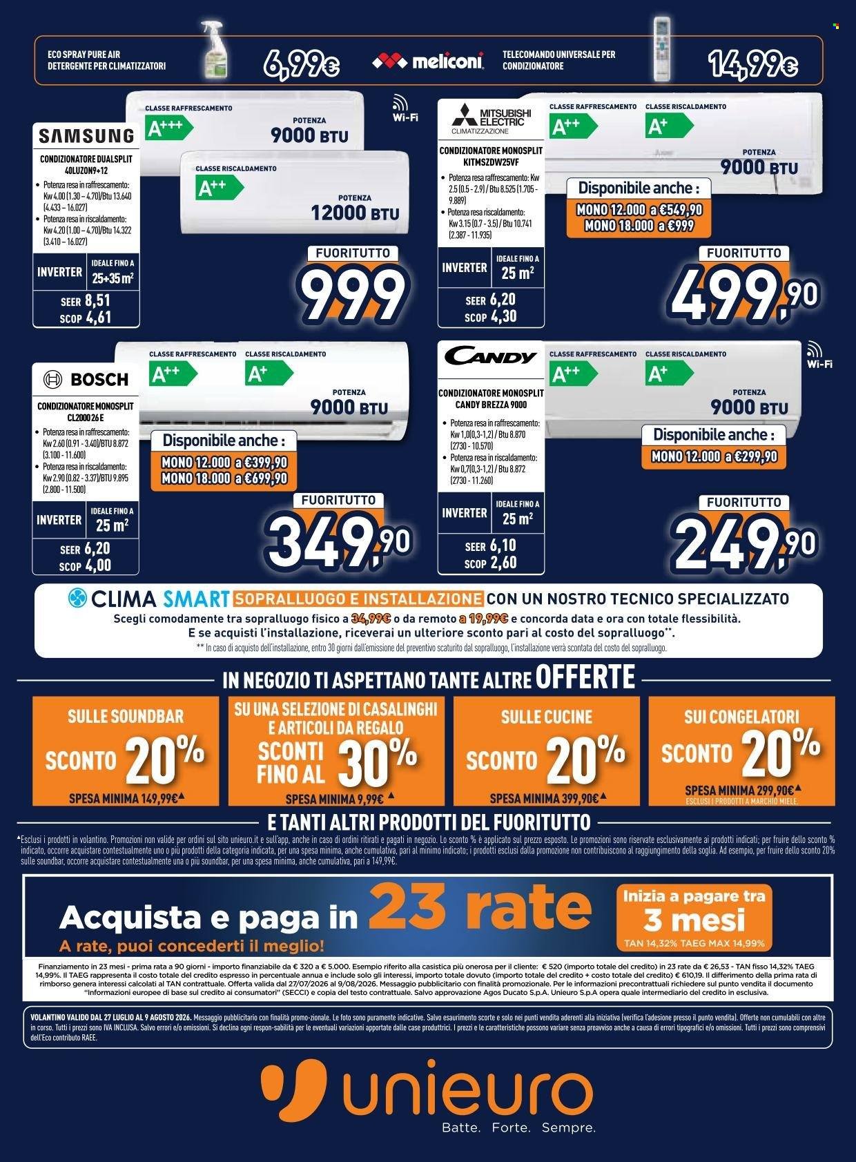 Volantino UNIEURO - Il VeroFuoritutto