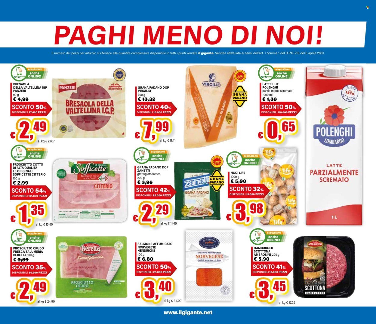 Volantino IL GIGANTE - Sottocosto