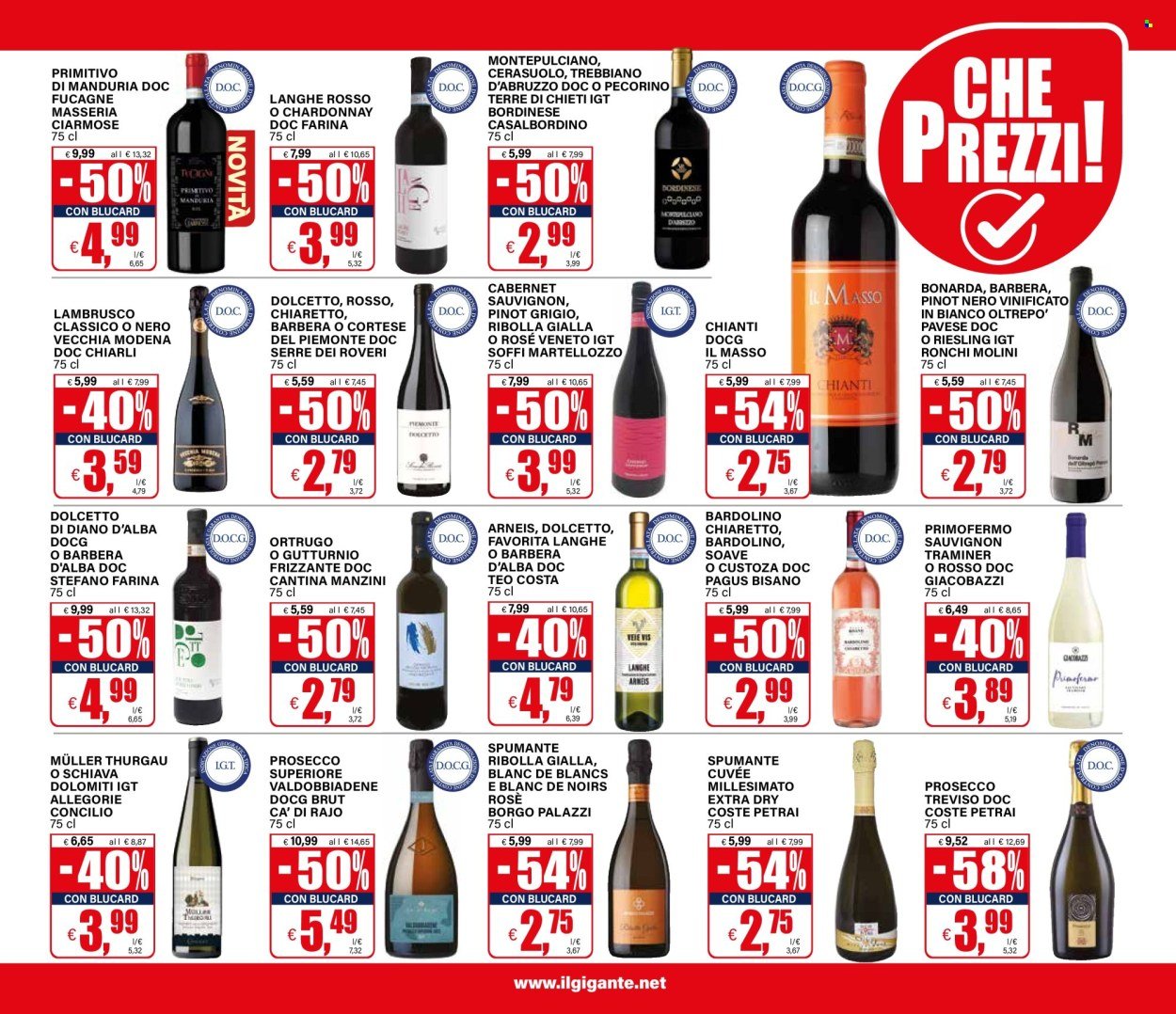 Volantino IL GIGANTE - Sottocosto
