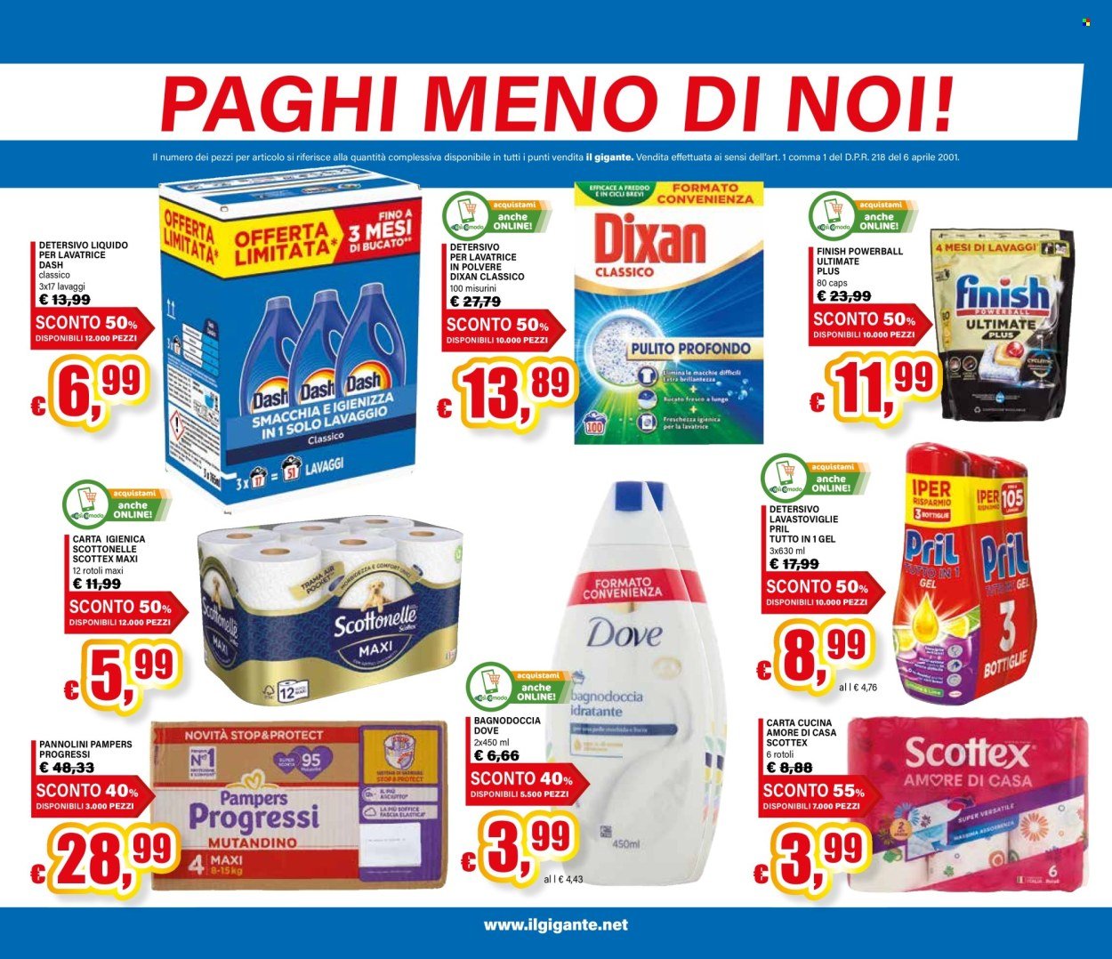 Volantino IL GIGANTE - Sottocosto