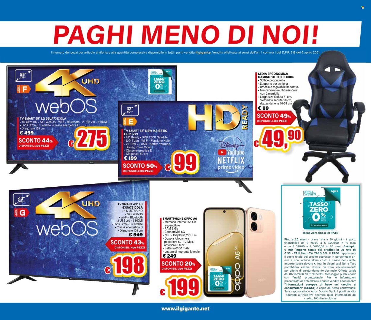 Volantino IL GIGANTE - Sottocosto