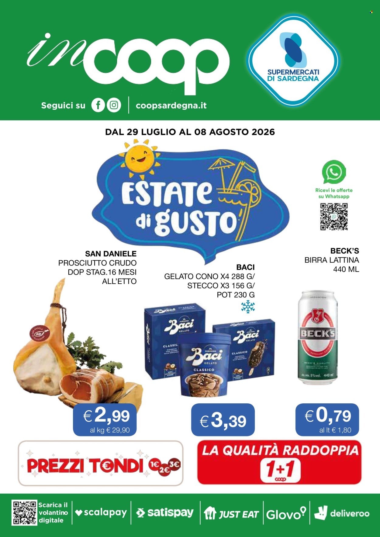 Volantino COOP - Da mercoledì 29 luglio 2026
