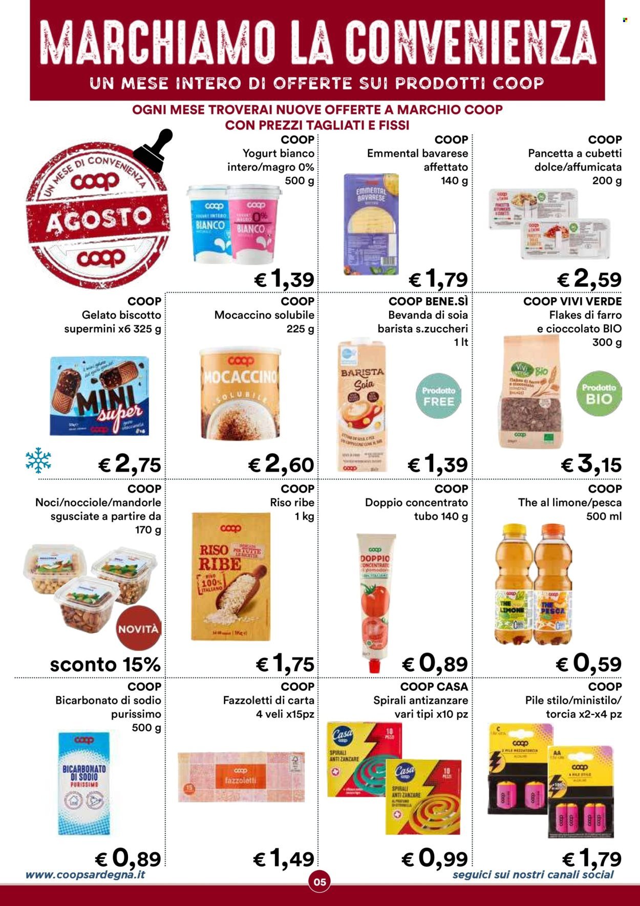Volantino COOP - Da mercoledì 29 luglio 2026
