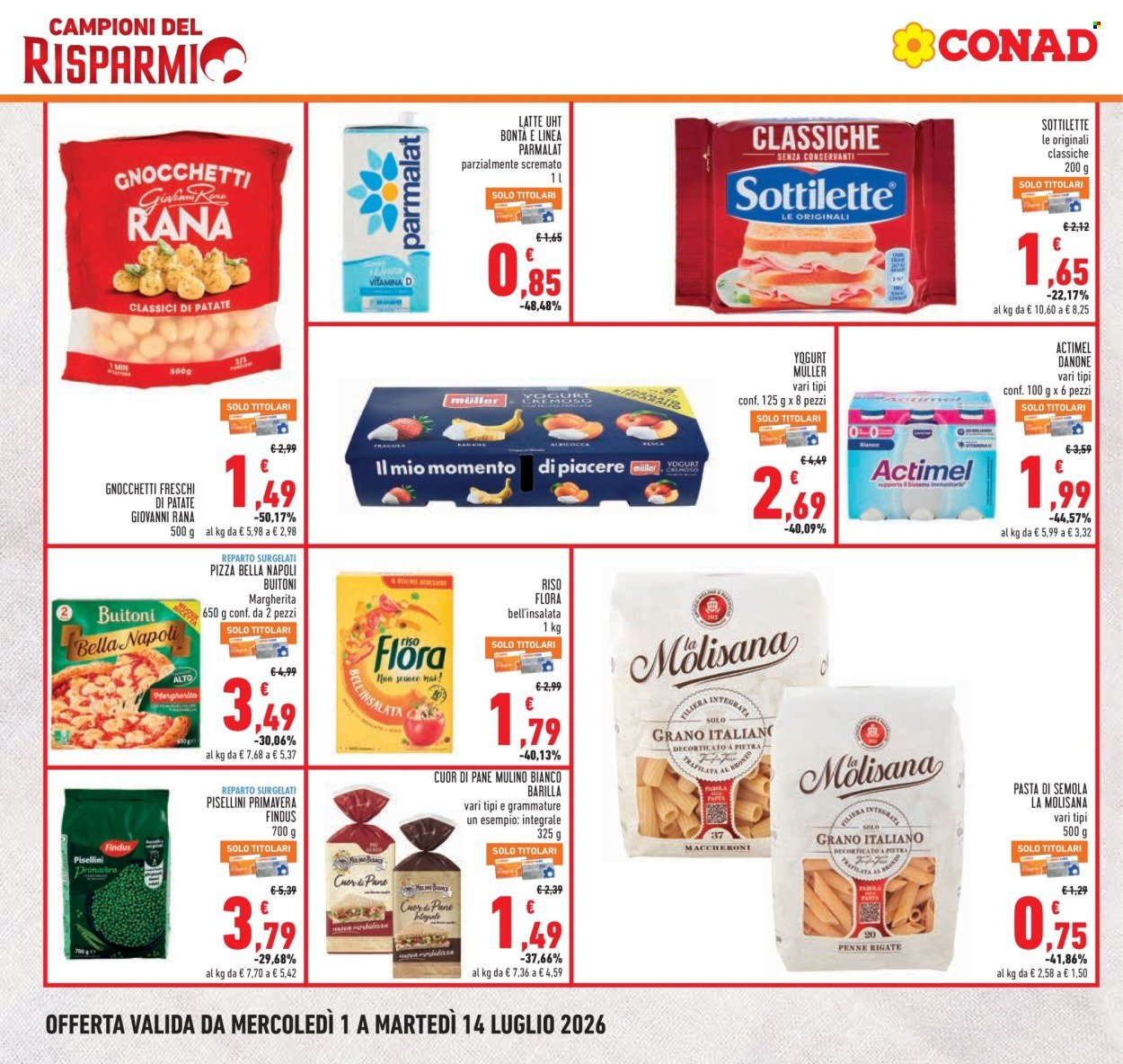 Volantino CONAD - CAMPIONI DEL RISPARMIO