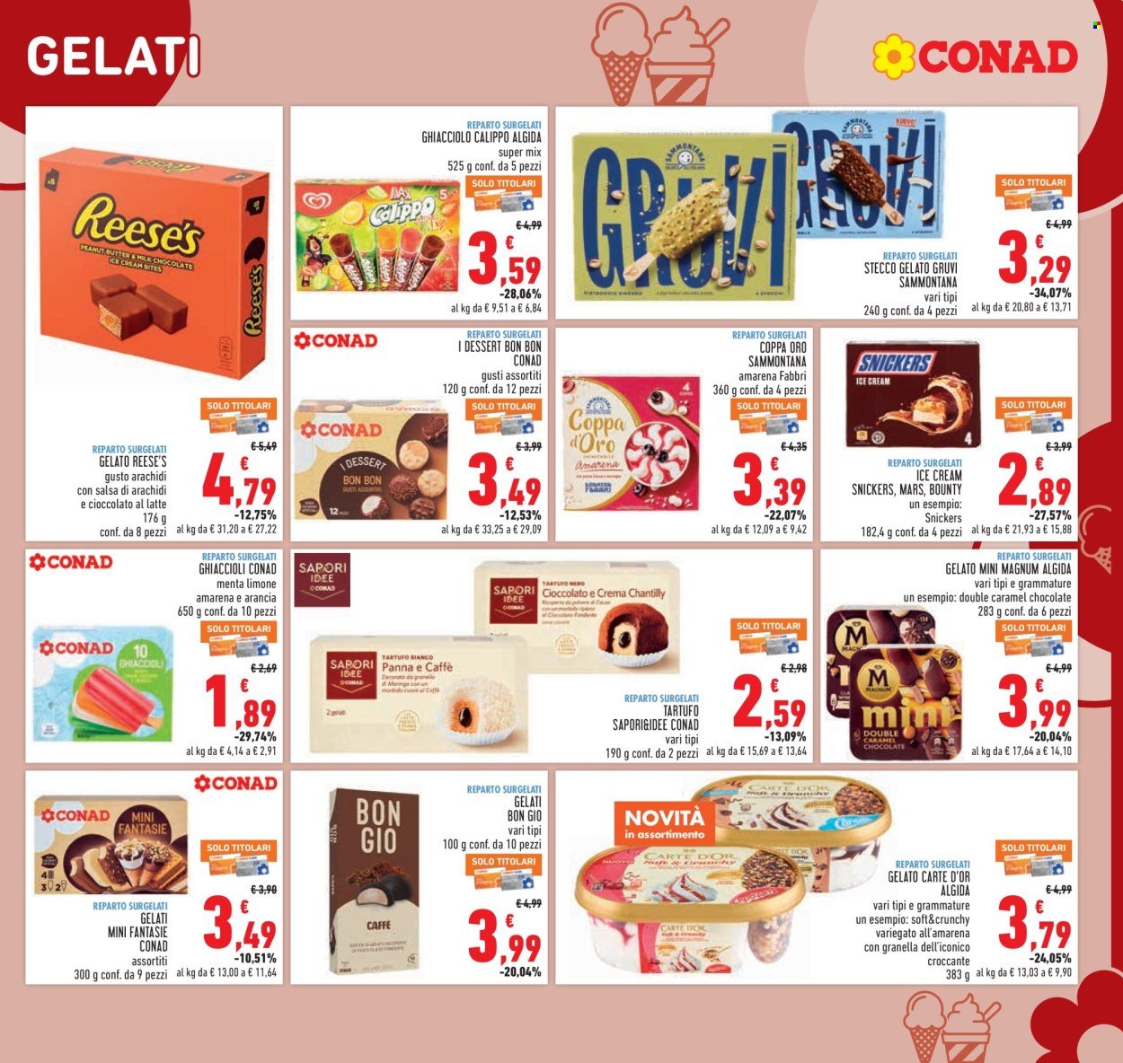 Volantino CONAD - CAMPIONI DEL RISPARMIO