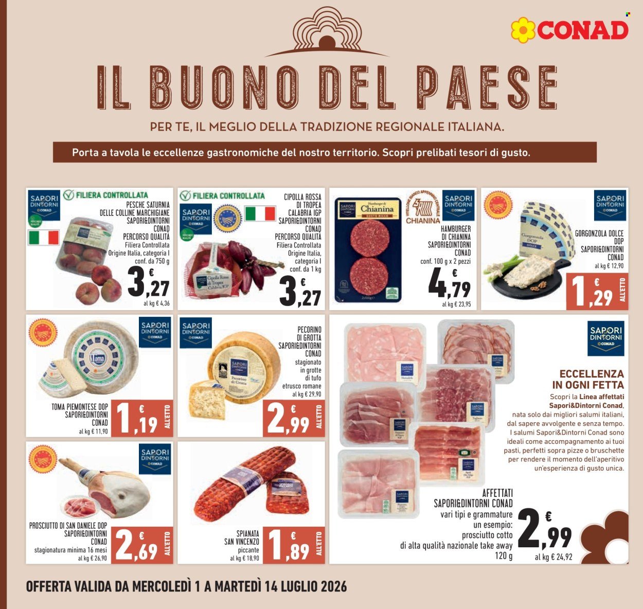 Volantino CONAD - CAMPIONI DEL RISPARMIO