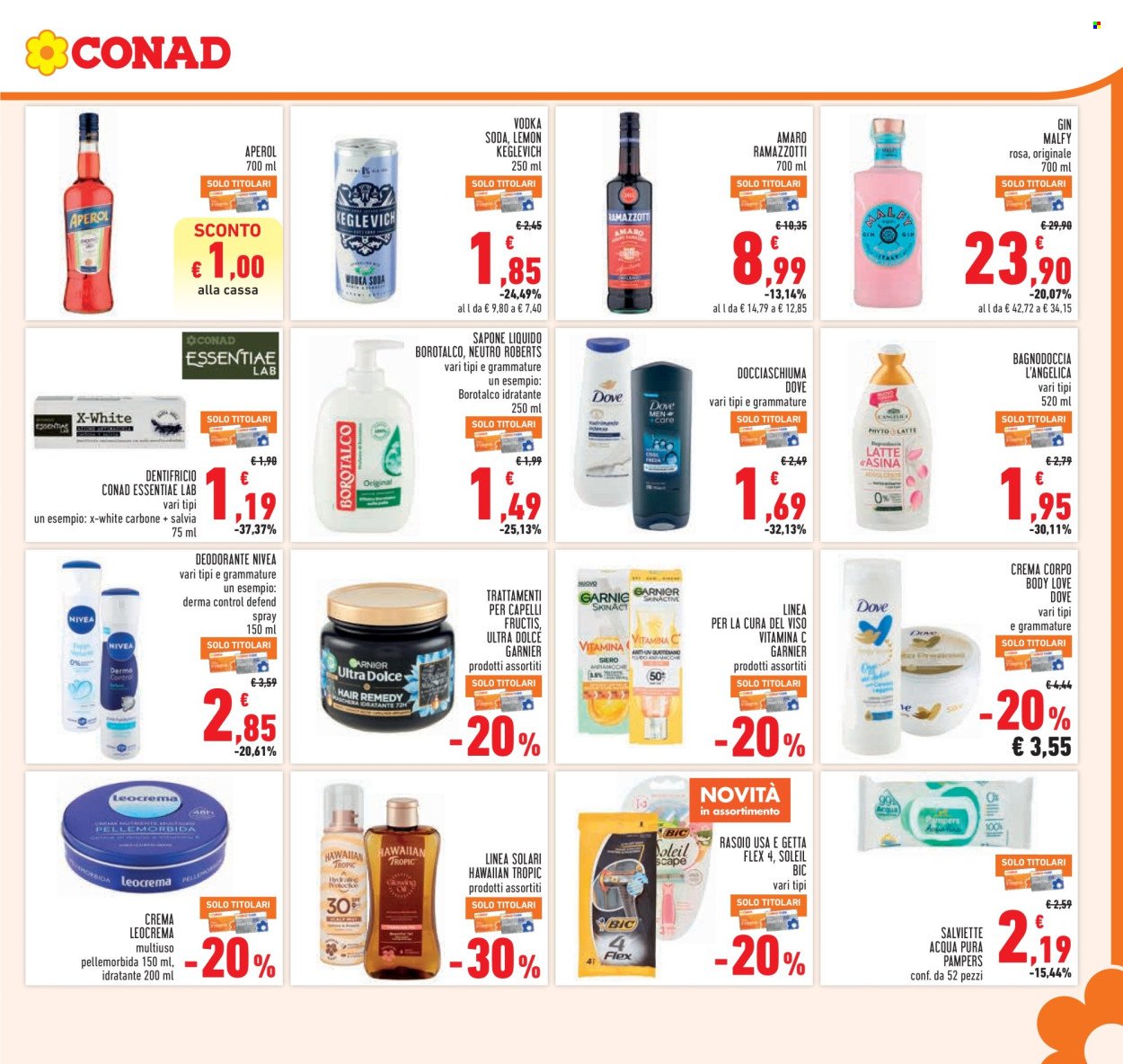Volantino CONAD - CAMPIONI DEL RISPARMIO