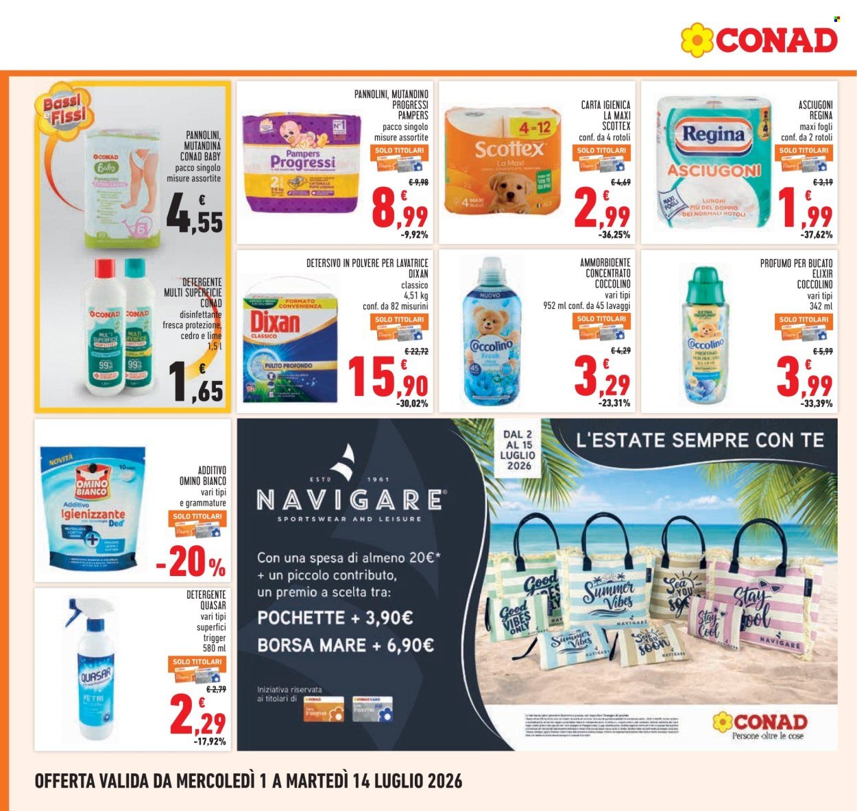 Volantino CONAD - CAMPIONI DEL RISPARMIO