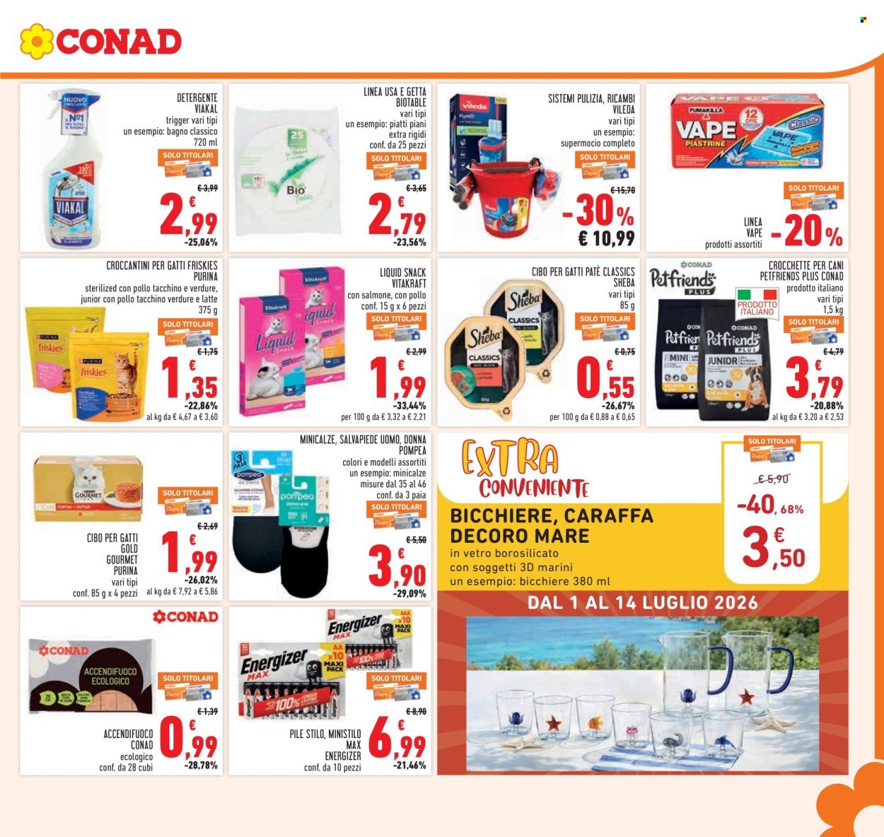 Volantino CONAD - CAMPIONI DEL RISPARMIO