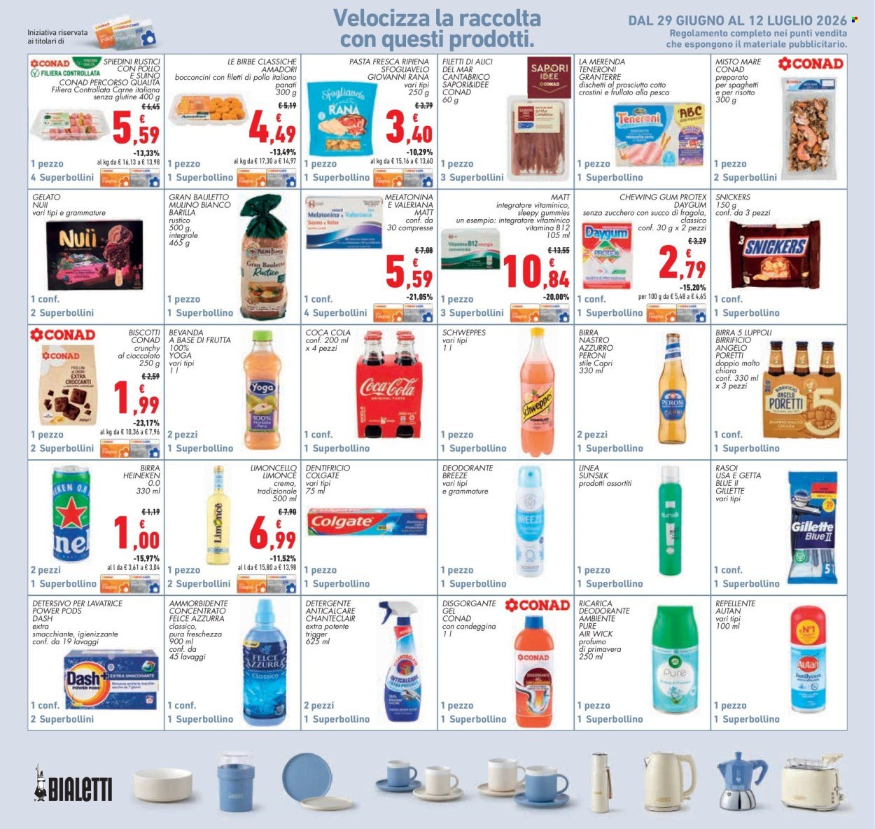 Volantino CONAD - CAMPIONI DEL RISPARMIO
