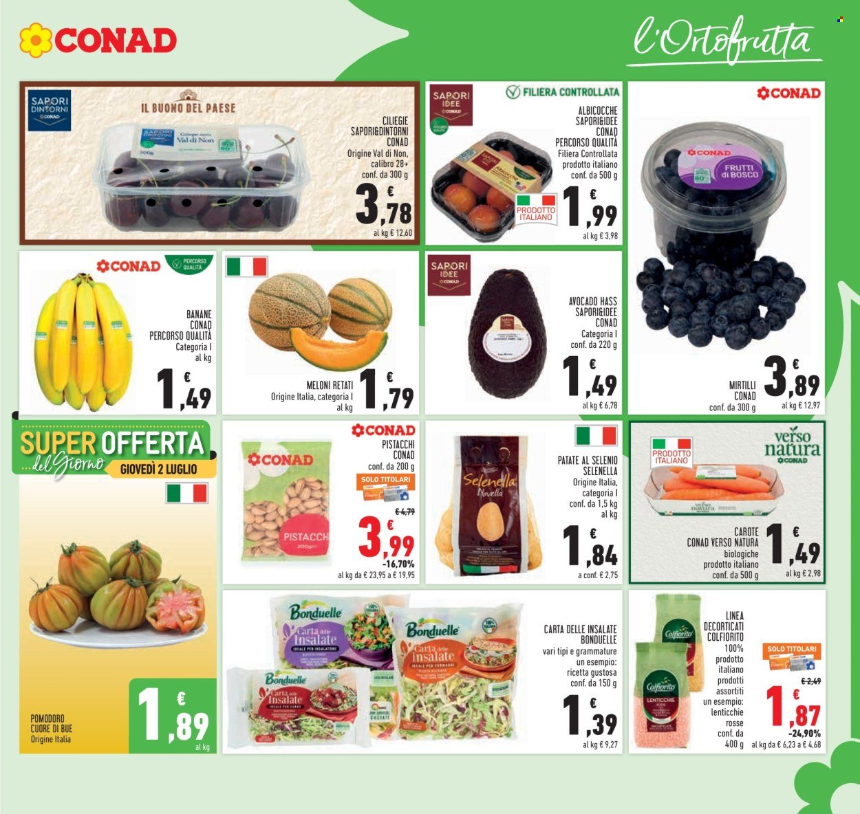 Volantino CONAD - CAMPIONI DEL RISPARMIO