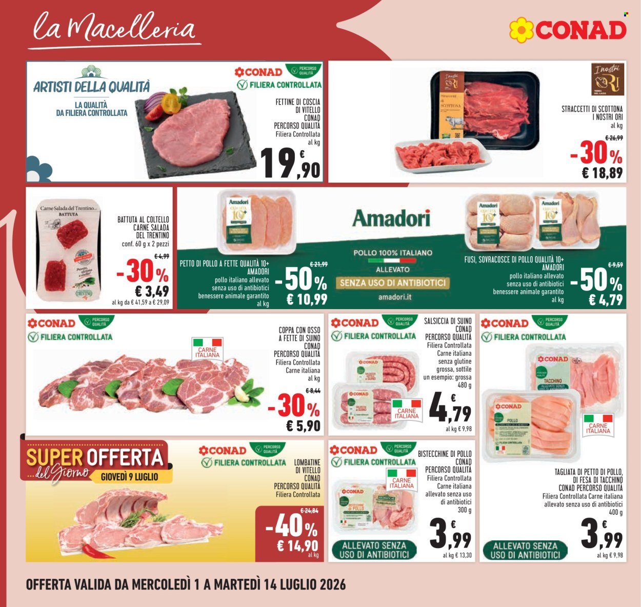 Volantino CONAD - CAMPIONI DEL RISPARMIO
