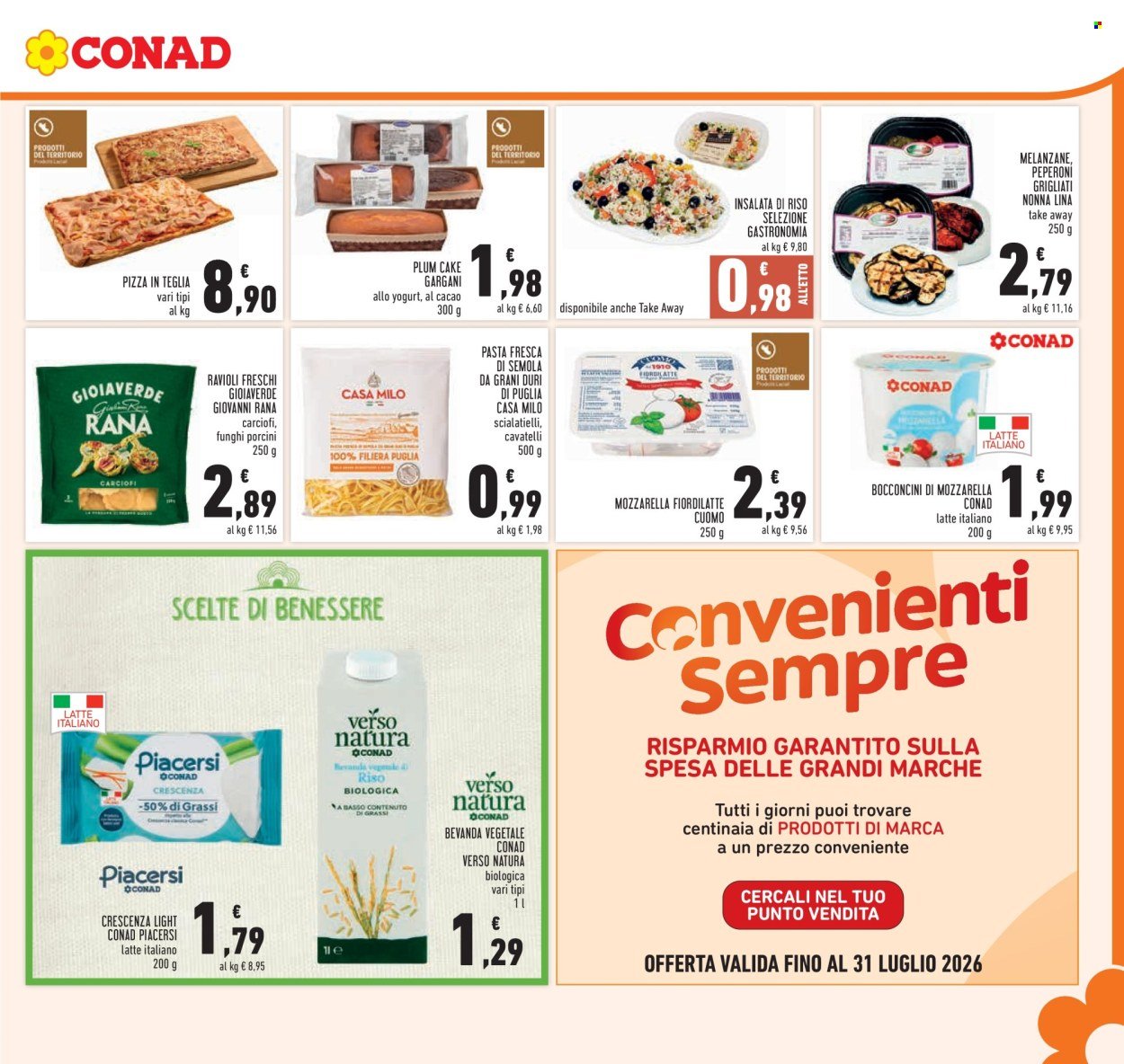Volantino CONAD - CAMPIONI DEL RISPARMIO