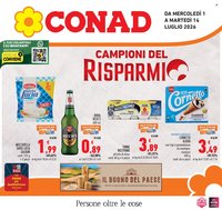 Volantino CONAD - CAMPIONI DEL RISPARMIO