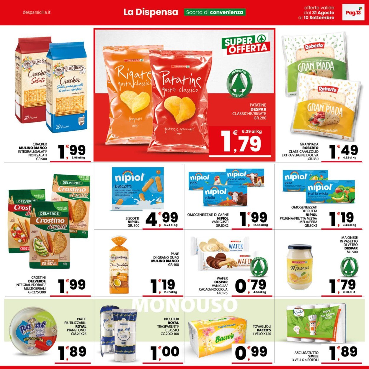 Volantino DESPAR - Da lunedì 31 agosto 2026
