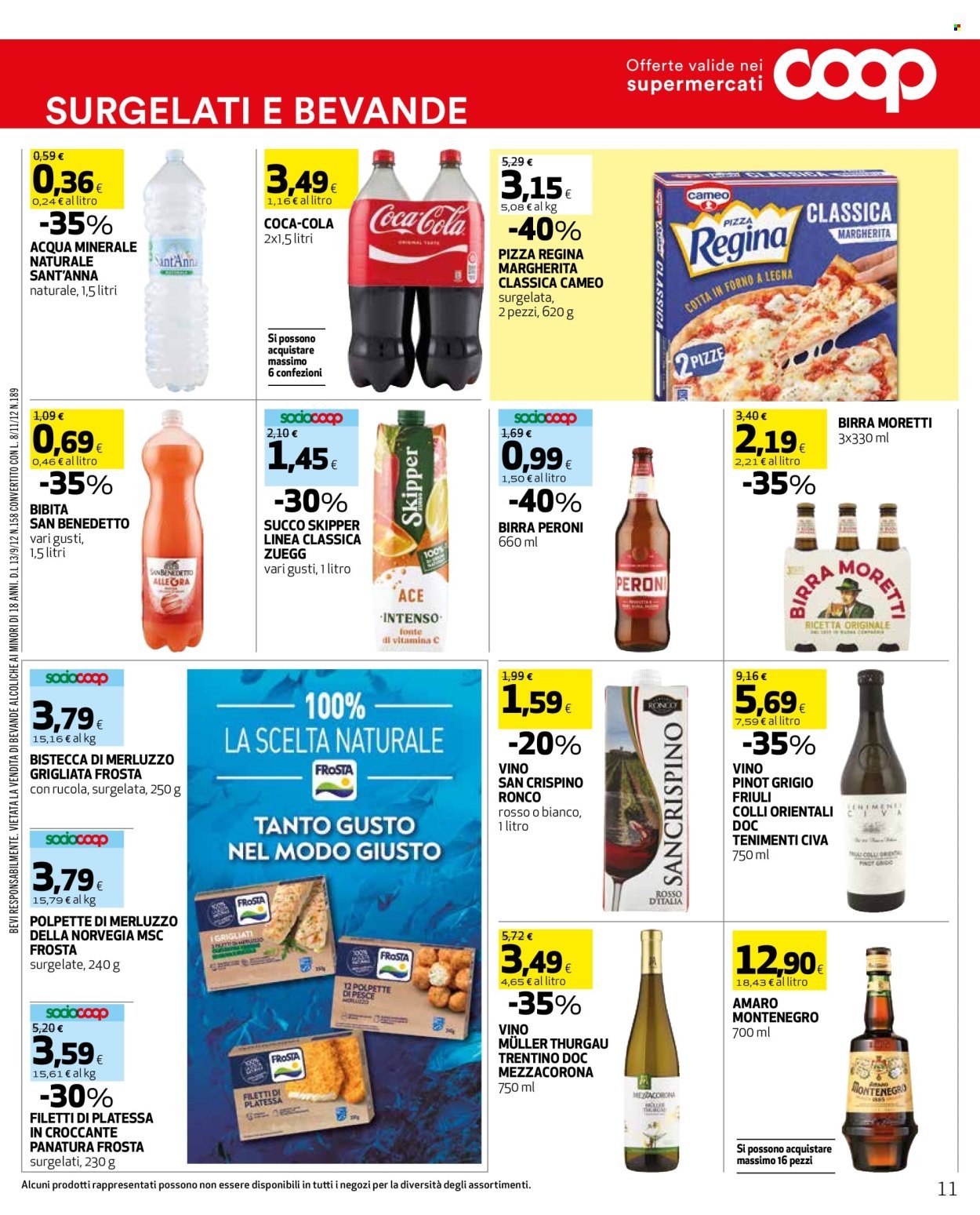 Volantino COOP - Prezzi ribassati soci