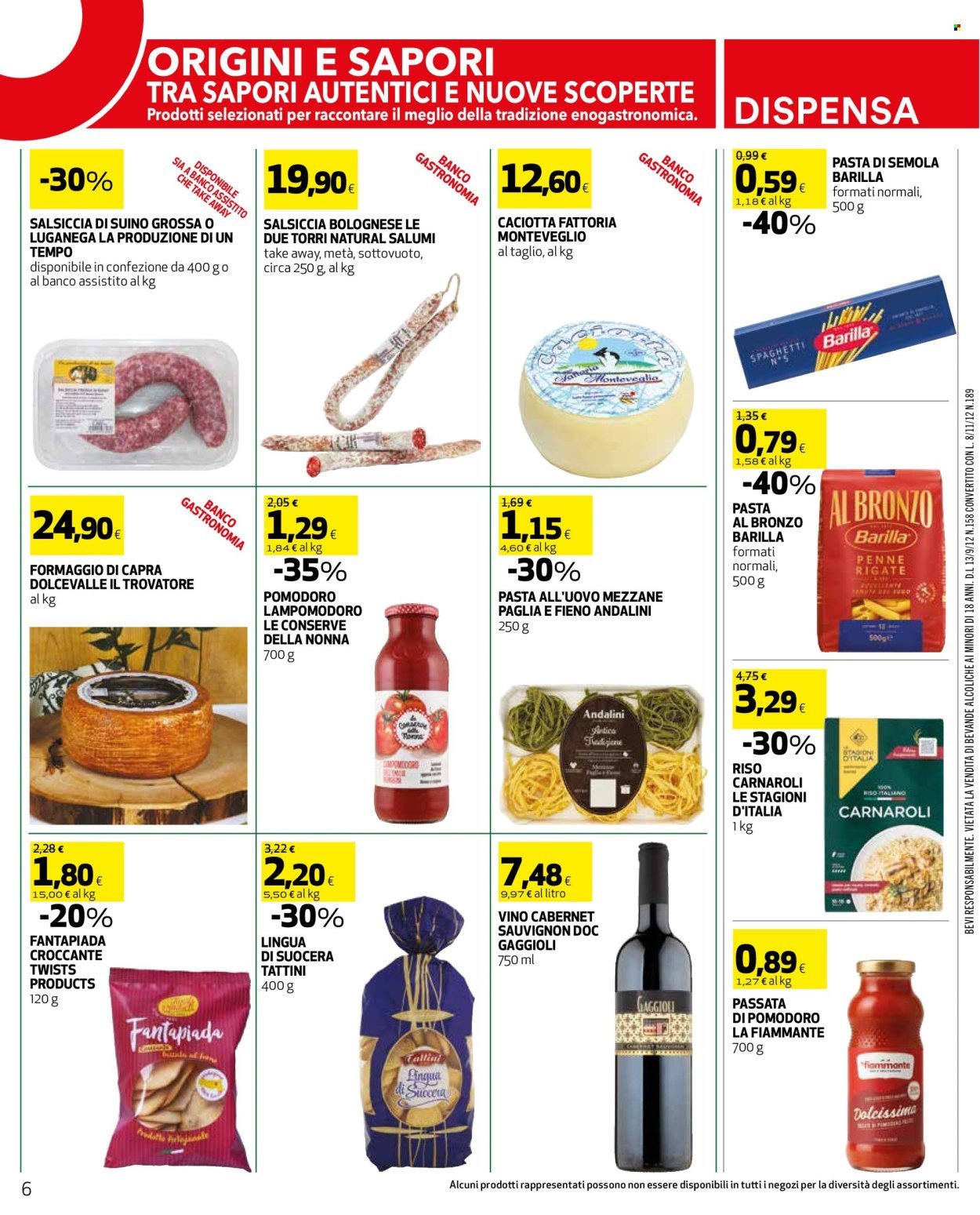 Volantino COOP - Prezzi ribassati soci